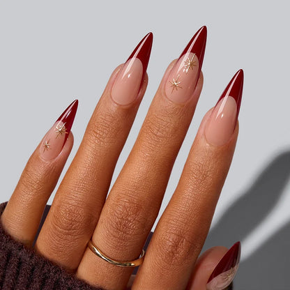 Daily Brew Long Stiletto Nails