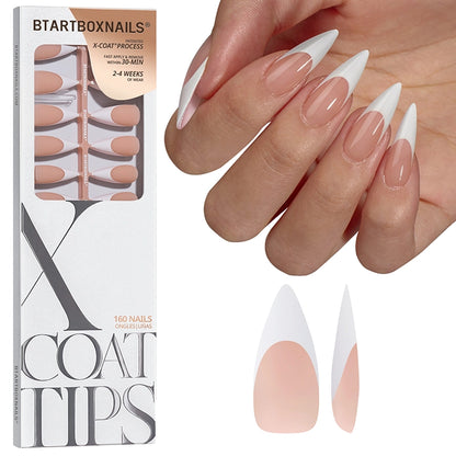 XCOATTIPS® Französisch – Lange Stilettspitze