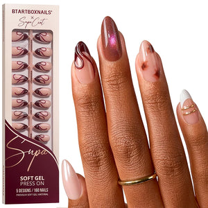 Supa Cent Confidence Medium Almond Nails