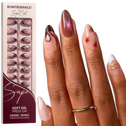 Supa Cent Confidence Medium Almond Nails