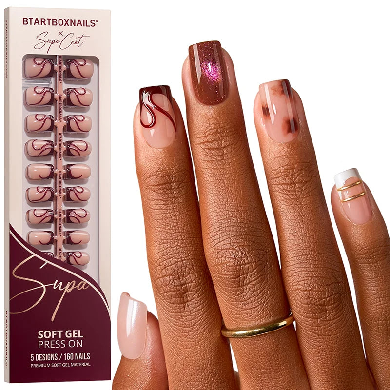 Supa Cent Confidence Short Square Nails