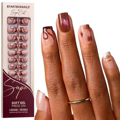 Supa Cent Confidence Short Square Nails