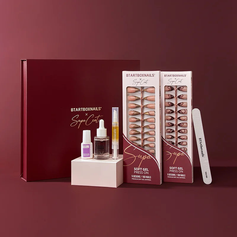 BTARTBOXNAILS x LONGHAIRPRETTYNAILS Scatola Regalo