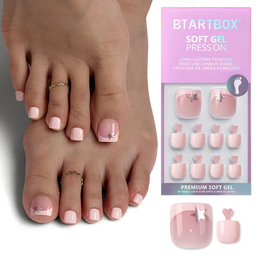 Your Highlight Square - Press On Toe Nail