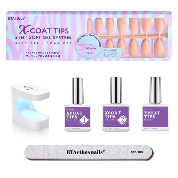 Natural Tips | Customizable XCOATTIPS® Kit