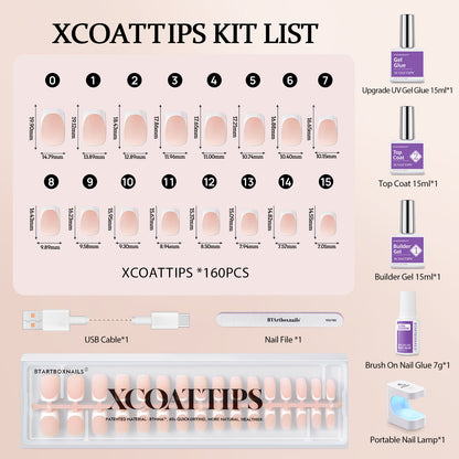 XCOATTIPS® French Kit - Short Square