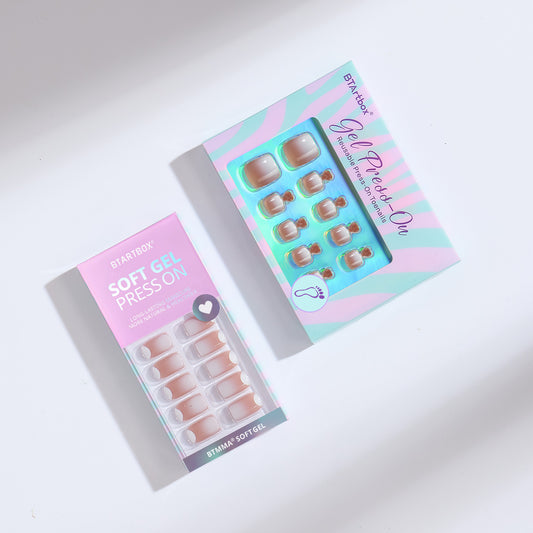 Edge Play Mani & Pedi Set - Press On Nails