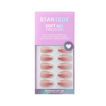 Coastal Glow Almond Nails - Soft Gel Press On