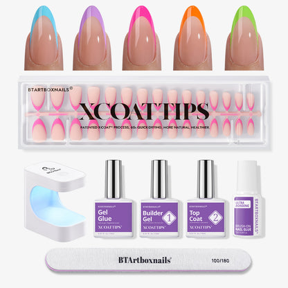 XCOATTIPS® Brighter Pastel French Kit - Almond