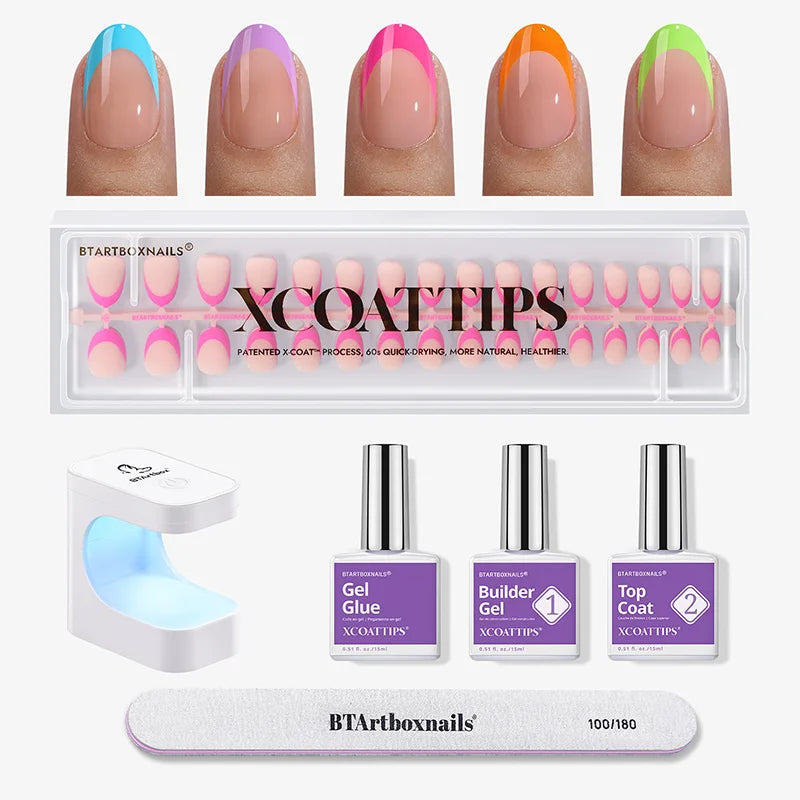 XCOATTIPS® Brighter Pastel French Kit - Almond