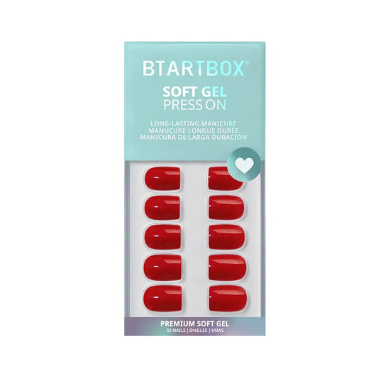 Hot Lap Square Nails - Soft Gel Press On