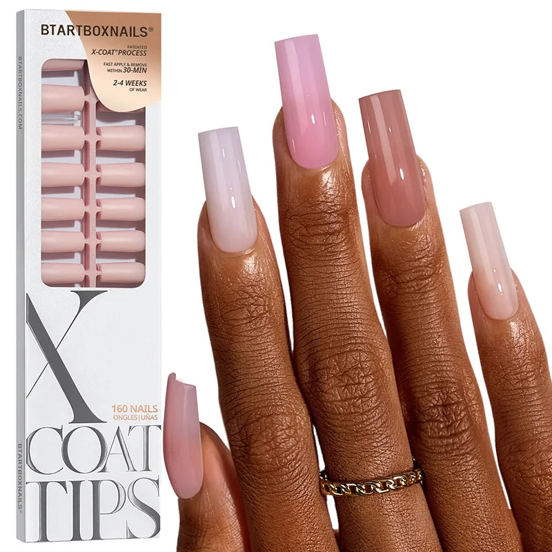 XCOATTIPS® Bare - Mixed Shades Long Square