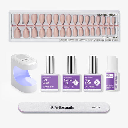 XCOATTIPS® Bare - Mixed Shades Medium Almond