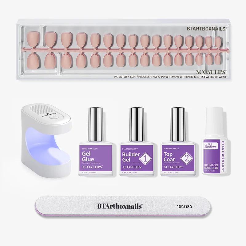 XCOATTIPS® Bare - Mixed Shades Extra Short Almond