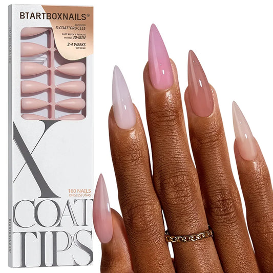 XCOATTIPS® Bare - Mixed Shades Long Stiletto