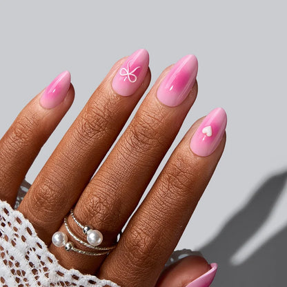 Sogni di Primavera Mandorla Corta - Unghie Adesive in Gel Morbido