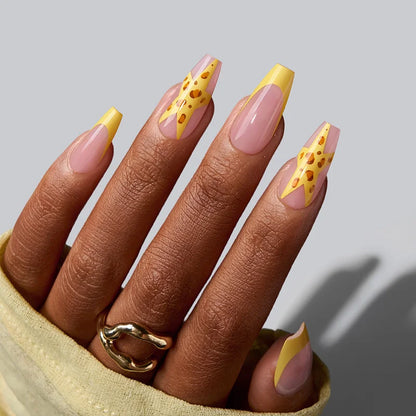 Star Bloom Ballerina Media - Unghie adesive in gel morbido