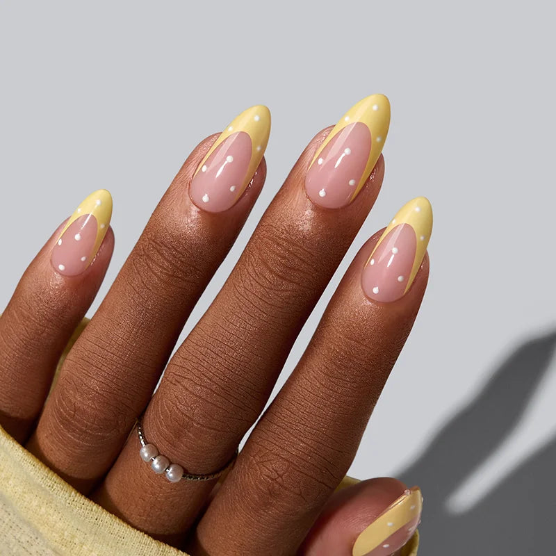 Spring Dreams Medium Almond - Soft Gel Press On