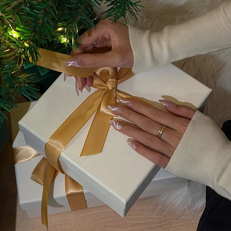 Christmas Collection Medium Almond Nails