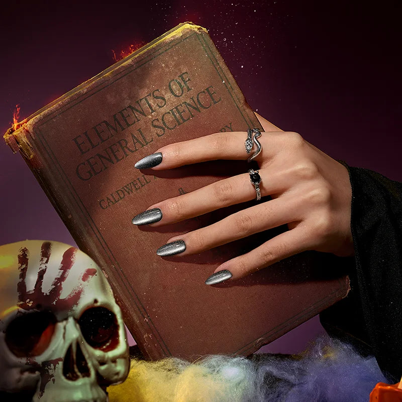 Spooky Almond Nails - Soft Gel Press On