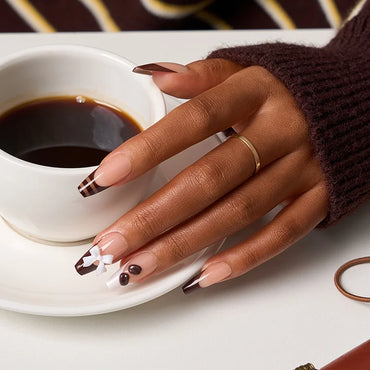 Daily Brew Long Ballerina Nails