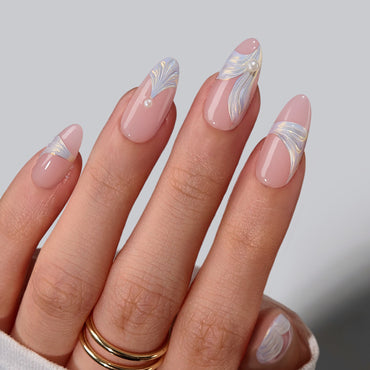 Pearlfin Almond Nails - Soft Gel Press On