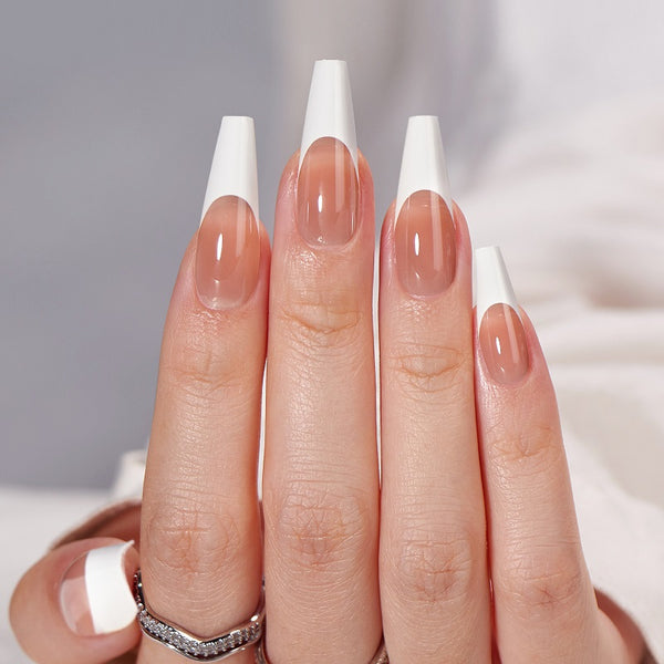 Paris Lover Coffin Nails - Stampa sulle unghie