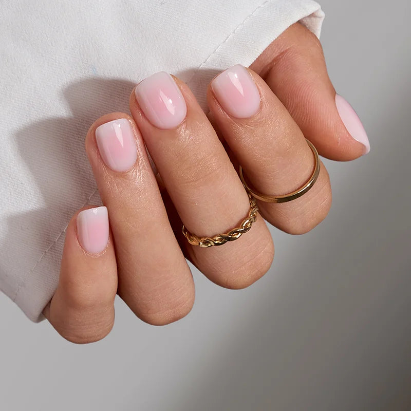 Baby Blush XXS Squoval Nails 