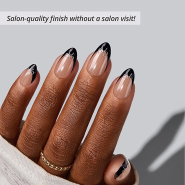 Weekend Getaway Series  Short Almond Press On Nails