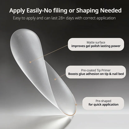 XCOATTIPS® Clear - Short Square