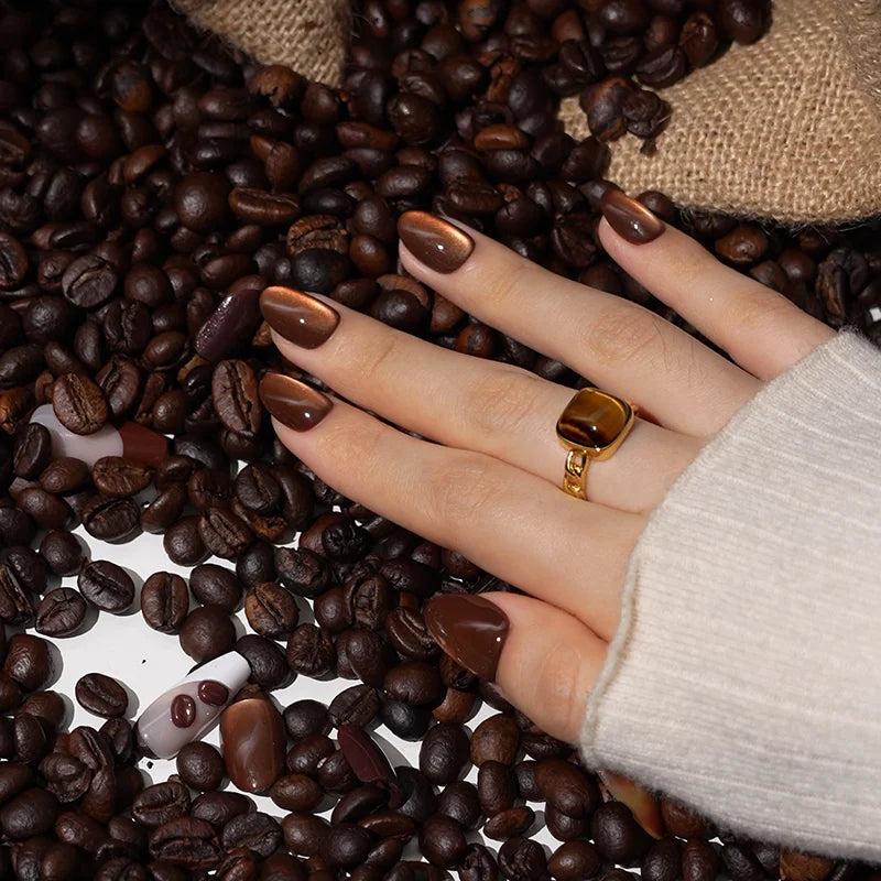 Daily Brew Extra Short Oval Nails 