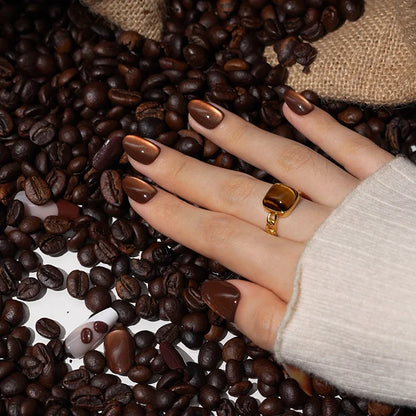 Daily Brew Extra Short Oval Nails 
