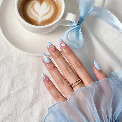 Weekend Getaway Series Short Almond Press On Nails