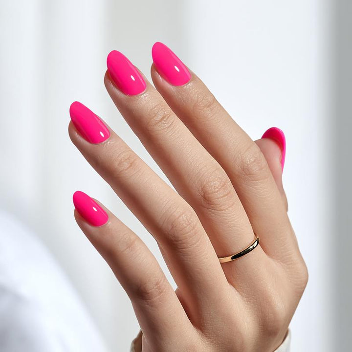 Full Warm Oval Nails - Press On Nails