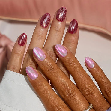 Glam Together series Extra Short Oval Nails