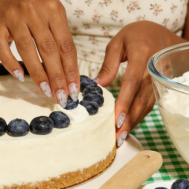 Pathside Lilac Almond Nails - XCOATPRESS