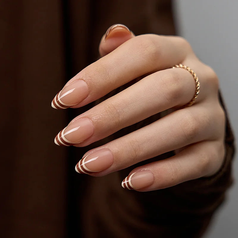 Daily Brew Short Almond Nails 