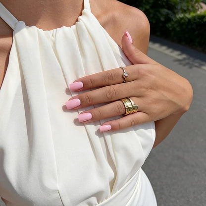 Mom Grace Square Nails - Soft Gel Press On