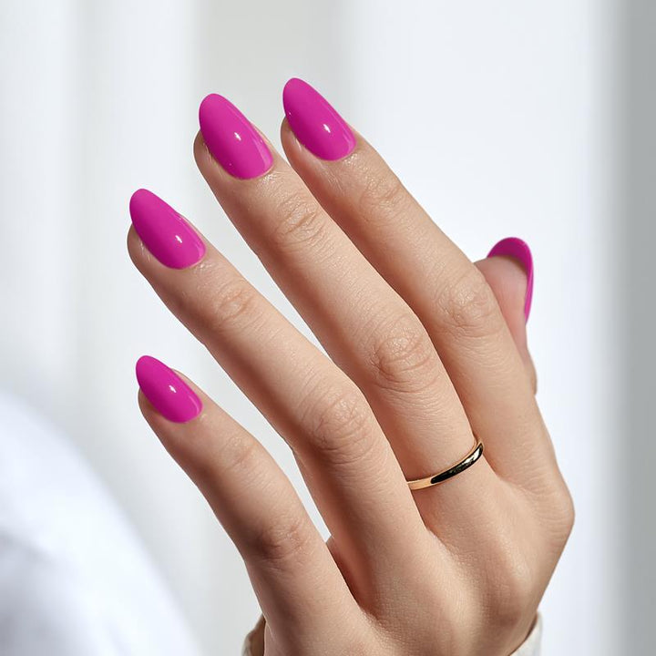 Full Warm Oval Nails - Press On Nails