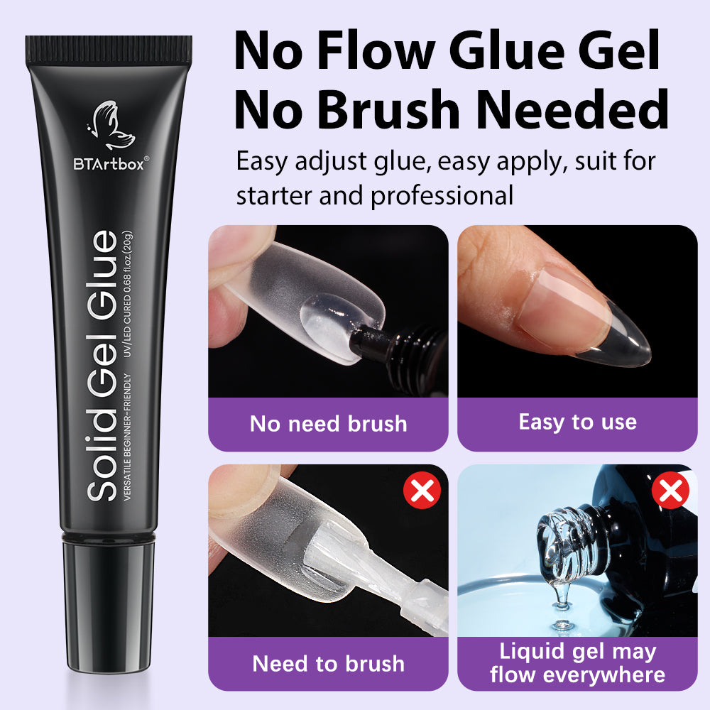 Nail Glue - Solid Gel Glue 20g