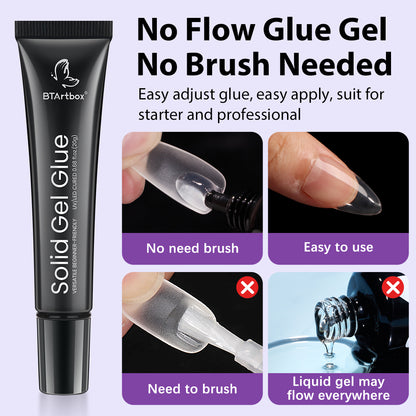 Nail Glue - Solid Gel Glue 20g