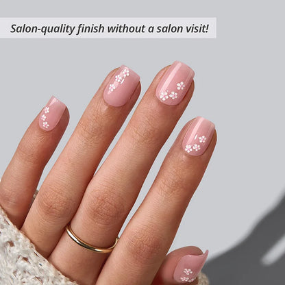 Petalfall Squoval Nails - XCOATPRESS