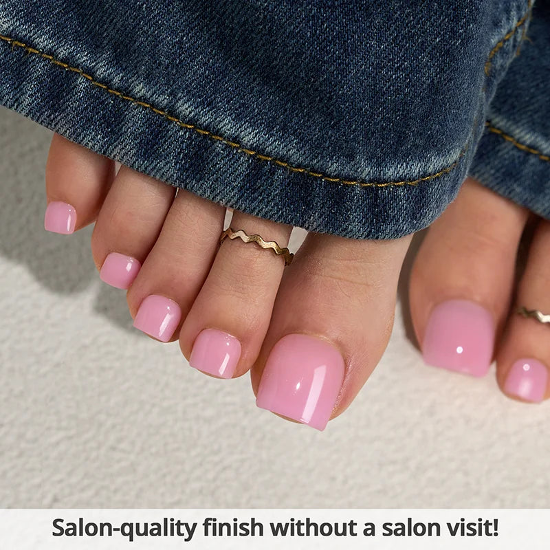 XCOATTIPS® Bare Toe Nail - Mixed Shades Square