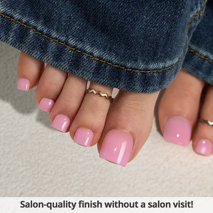 XCOATTIPS® Bare Toe Nail - Mixed Shades Square