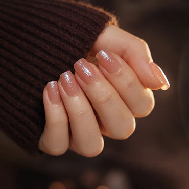 Daily Brew Extra Short Squoval Nails