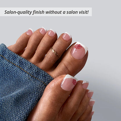 Date Night Square - XCOATPRESS Toe Nail