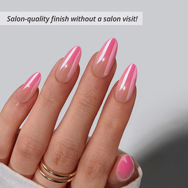 Weekend Getaway Series Medium Almond Press On Nails