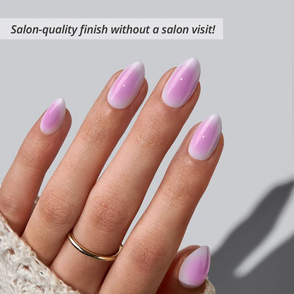 Calm Bloom Almond Nails - Soft Gel Press On