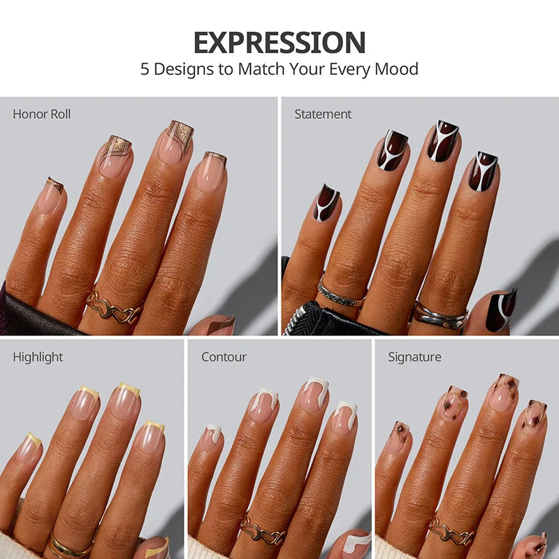 Supa Cent Expression Extra Short Square