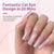 Get Sparkle Long Square Cat Eye Nails